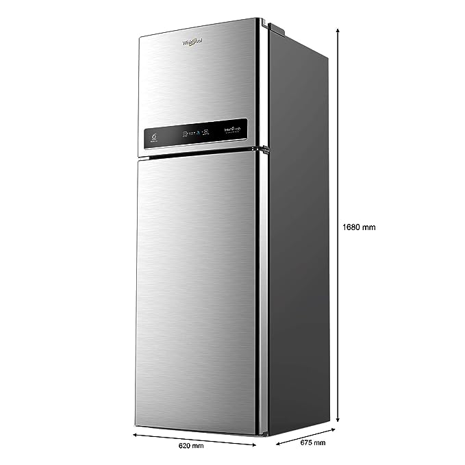 Whirlpool 340 L 3 Star IntelliFresh Inverter Frost-Free Double Door Refrigerator (IF INV CNV 355 GERMAN STEEL (3s)-N, Convertible, 2022 Model) (OPEN BOX) Whirlpool 340 L 3 Star IntelliFresh Inverter Frost-Free Double Door Refrigerator (IF INV CNV 355 GERMAN STEEL (3s)-N, Convertible, 2022 Model) (OPEN BOX)